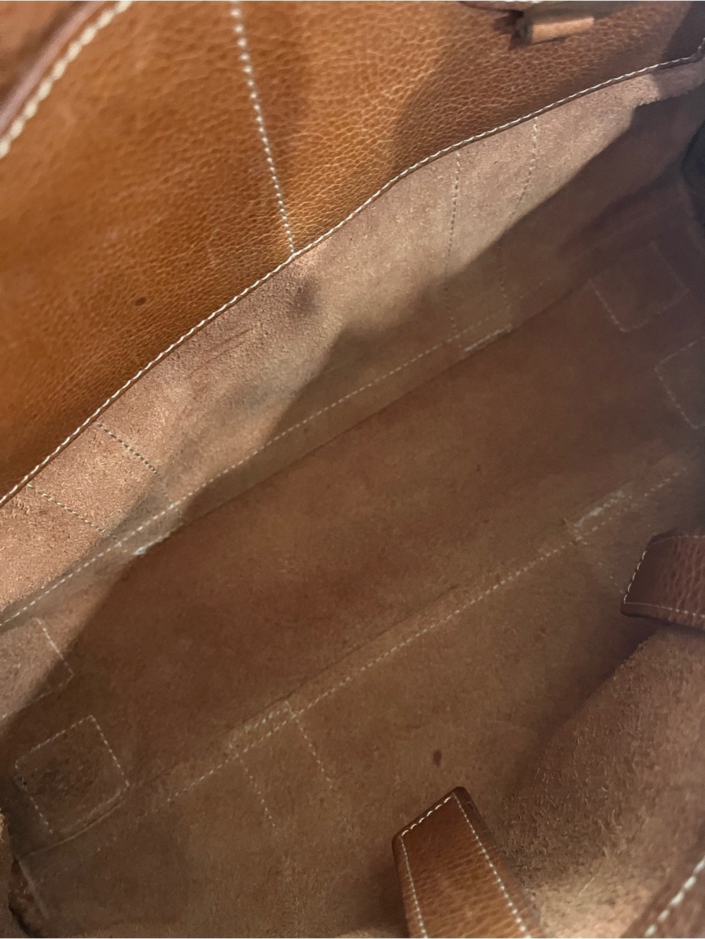 MULBERRY OAK BROWN PEBBLED LEATHER BAYSWATER - Picture 14 of 16